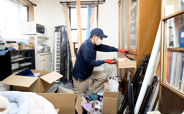 遺品整理・ゴミ屋敷の回収